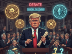 Trumpovo kryptomenové bohatstvo vrhá tieň na rokovania o zákone Clarity, ktorý má zakázať konflikty záujmov pre amerických úradníkov